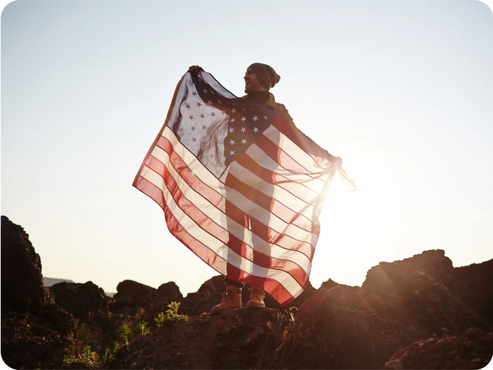 Happy clients reviewing real estate documents